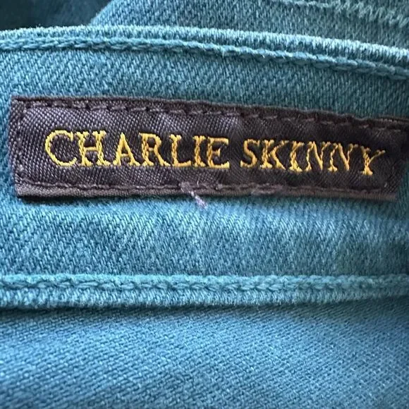 Lucky Brand Women’s Charlie Skinny Ankle Jeans Green Size 2/26 - Picture 6 of 9